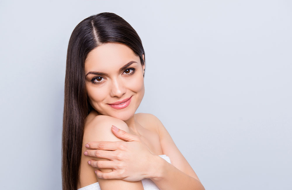 Woman after Restylane in Ashburn & Leesburg