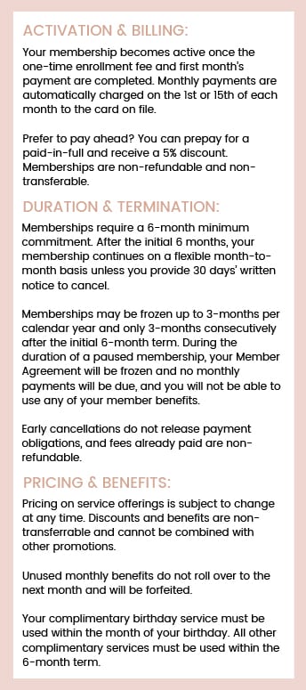 RACK CARD - Premium Member